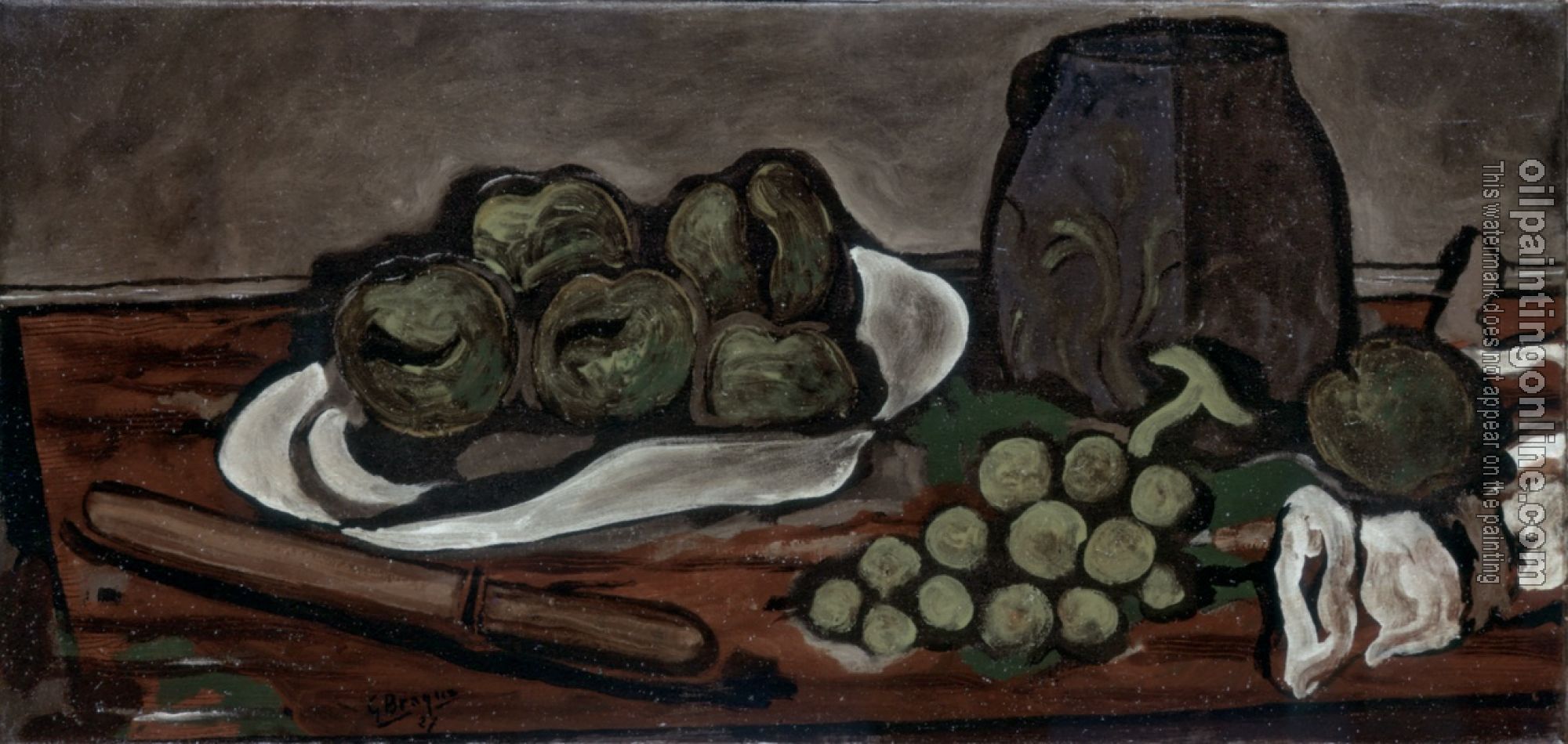 Georges Braque - Still life with fruits